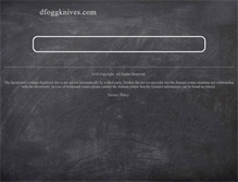 Tablet Screenshot of dfoggknives.com